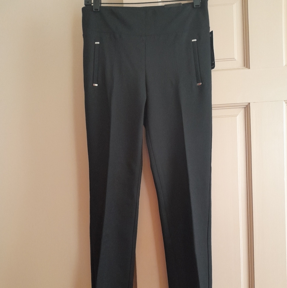 SOHO Apparel women Black Stretch Pants.   Size S NWT